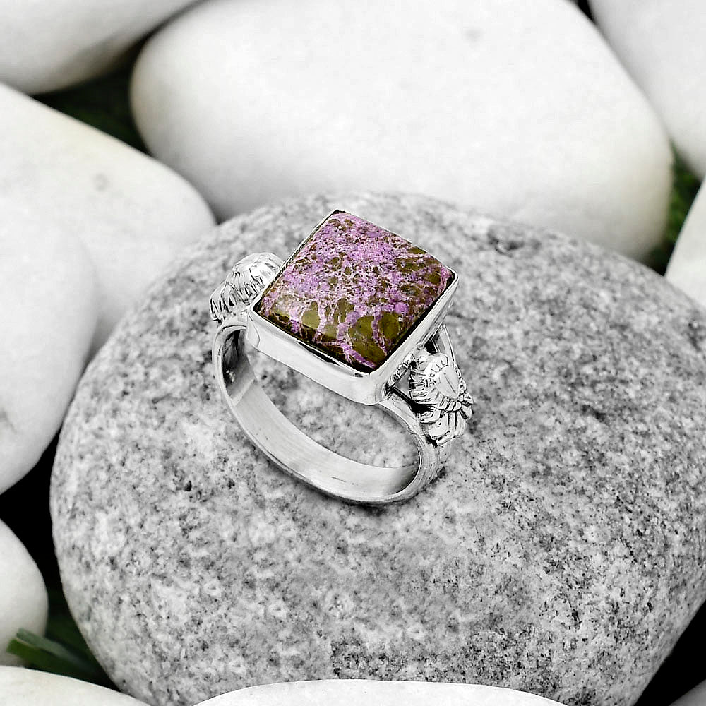 Natural Purpurite - South Africa Ring size-7 R-1261 SDR172625