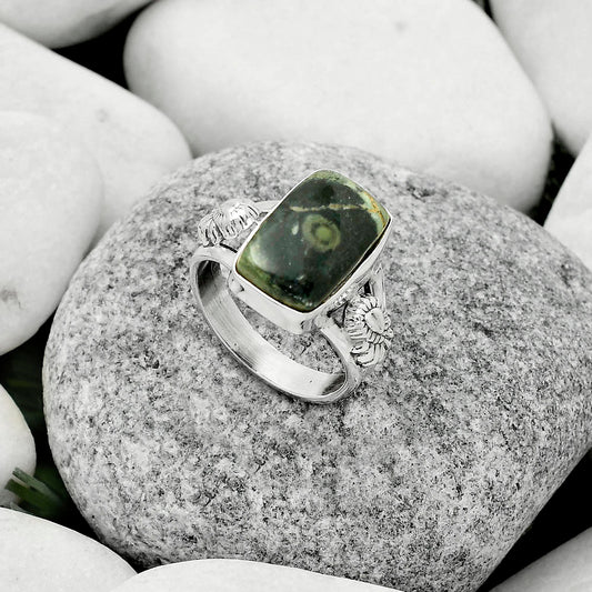 Natural Star Galaxy Jasper Ring size-7 R-1261 SDR172665