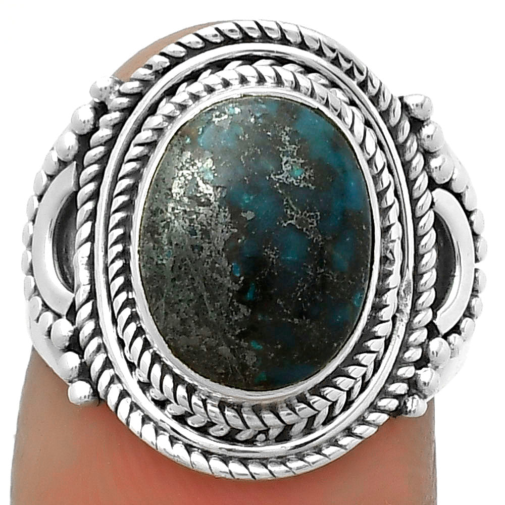 Natural Shattuckite - USA Ring size-7 R-1570 SDR173395