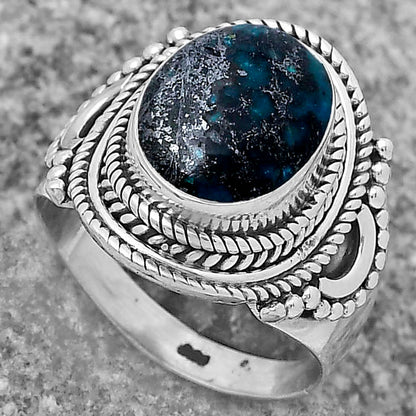 Natural Shattuckite - USA Ring size-7 R-1570 SDR173395