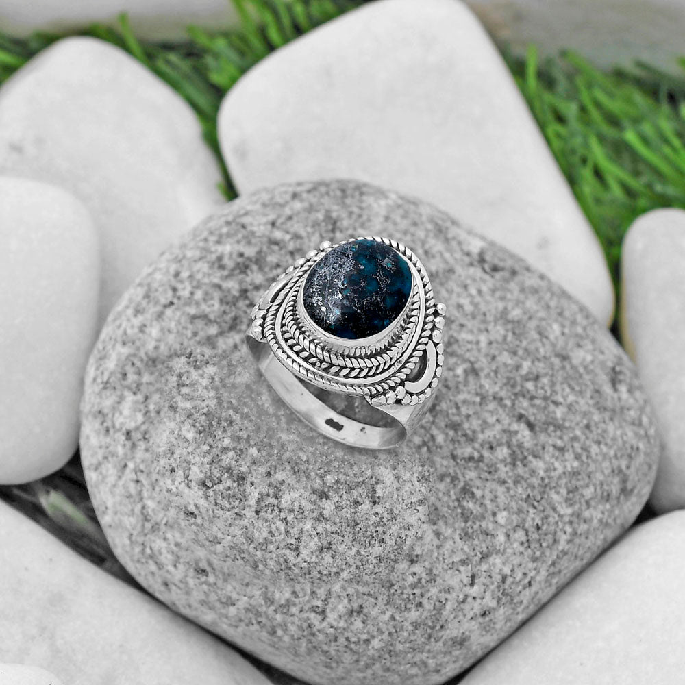 Natural Shattuckite - USA Ring size-7 R-1570 SDR173395