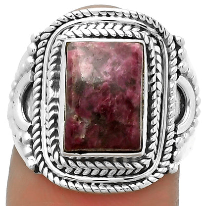 Natural Tourmaline Quartz Ring size-7.5 R-1570 SDR173400