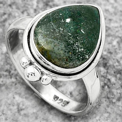 Natural Larsonite Jasper Ring size-8 R-1495 SDR173843