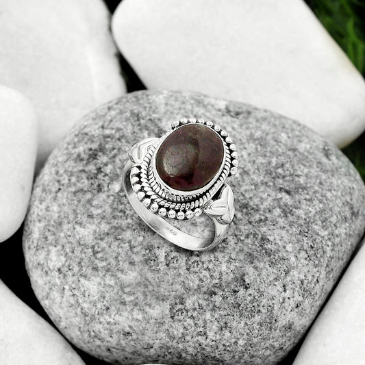 Natural Tourmaline Quartz Ring size-7 R-1292 SDR173890