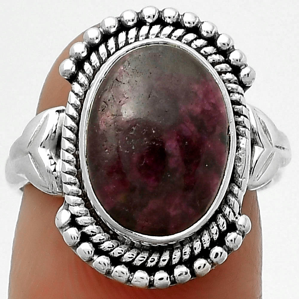 Natural Tourmaline Quartz Ring size-6.5 R-1292 SDR173895