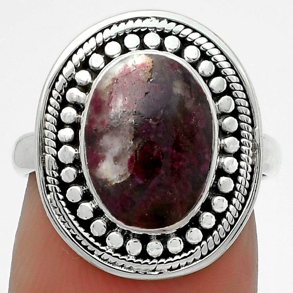 Natural Tourmaline Quartz Ring size-6 R-1469 SDR174075