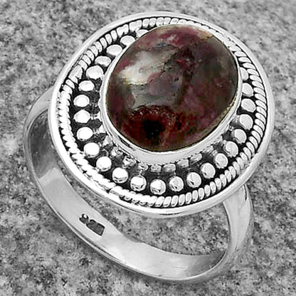 Natural Tourmaline Quartz Ring size-6 R-1469 SDR174075