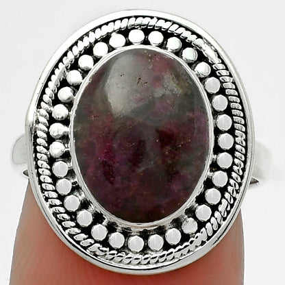 Natural Tourmaline Quartz Ring size-7 R-1469 SDR174090