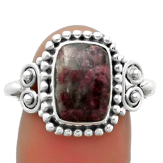 Natural Tourmaline Quartz Ring size-9 R-1283 SDR174247