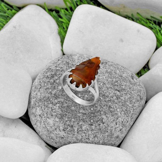 Natural Noreena Jasper Ring size-7.5 R-1210 SDR174326