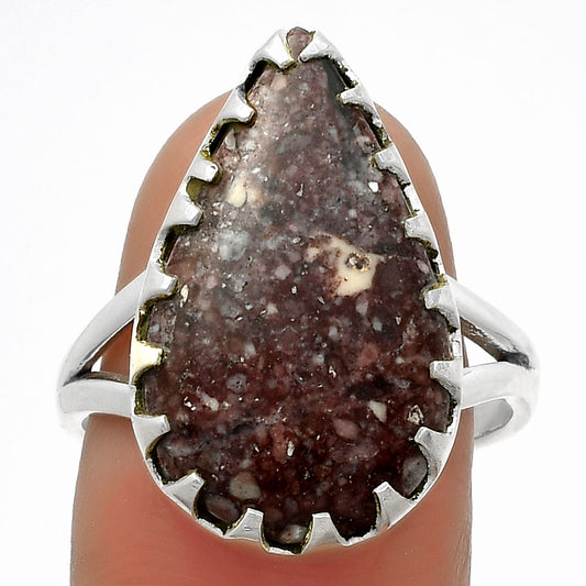 Natural Wild Horse Jasper Ring size-8.5 R-1210 SDR174331