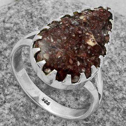 Natural Wild Horse Jasper Ring size-8.5 R-1210 SDR174331