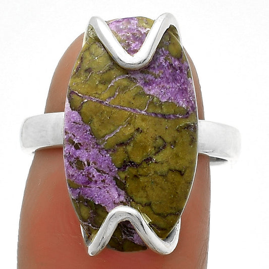 Natural Purpurite - South Africa Ring size-7.5 R-1479 SDR174377