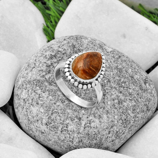 Natural Caramel Opal Ring size-9.5 R-1071 SDR174568