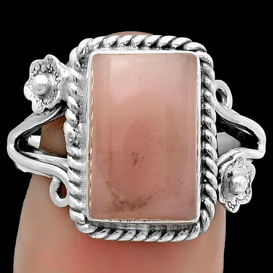 Natural Guava Quartz - Brazil Ring size-7.5 R-1345 SDR174768
