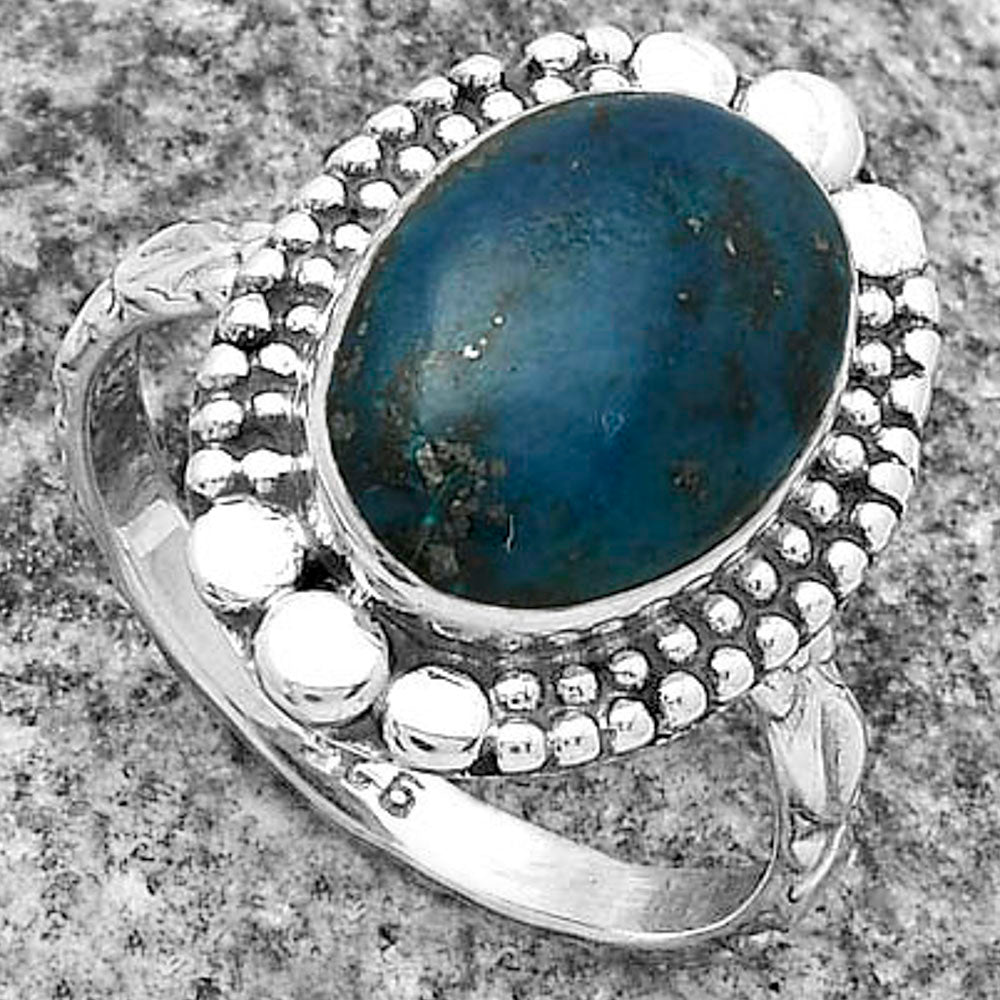 Natural Shattuckite - USA Ring size-8.5 R-1154 SDR174893