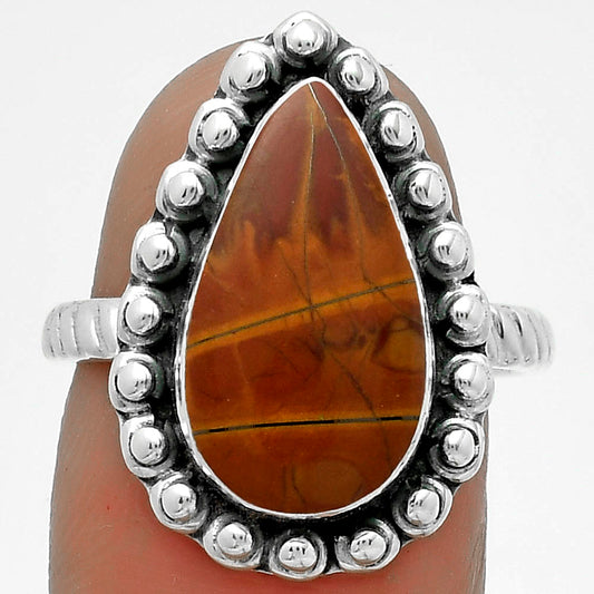 Natural Noreena Jasper Ring size-7.5 R-1124 SDR175038
