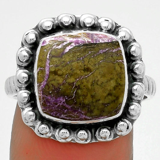 Natural Purpurite - South Africa Ring size-8.5 R-1124 SDR175041
