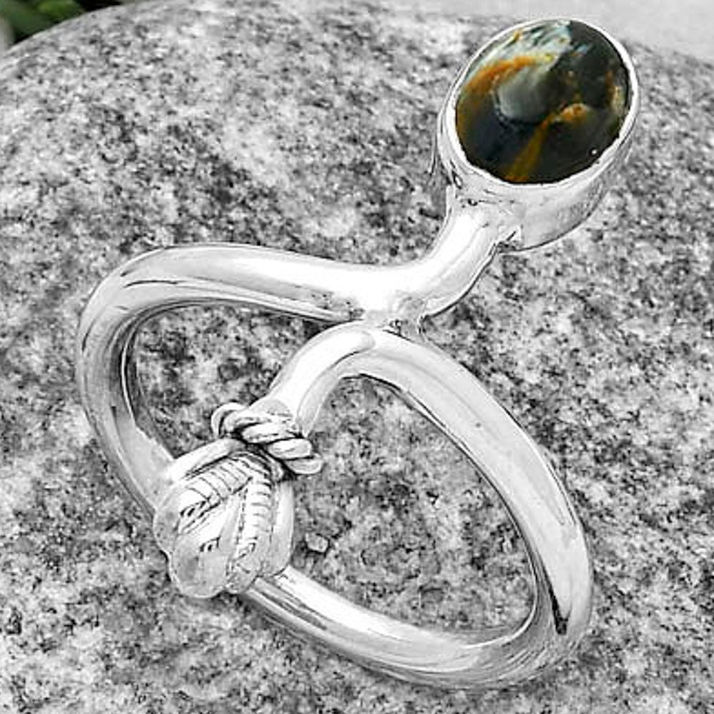 Natural Pietersite - Namibia Ring size-7.5 R-1482 SDR175067