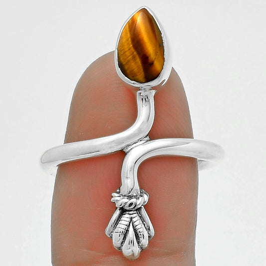 Natural Tiger Eye - Africa Ring size-7.5 R-1482 SDR175070