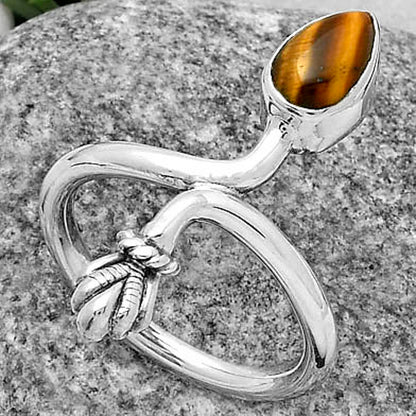 Natural Tiger Eye - Africa Ring size-7.5 R-1482 SDR175070