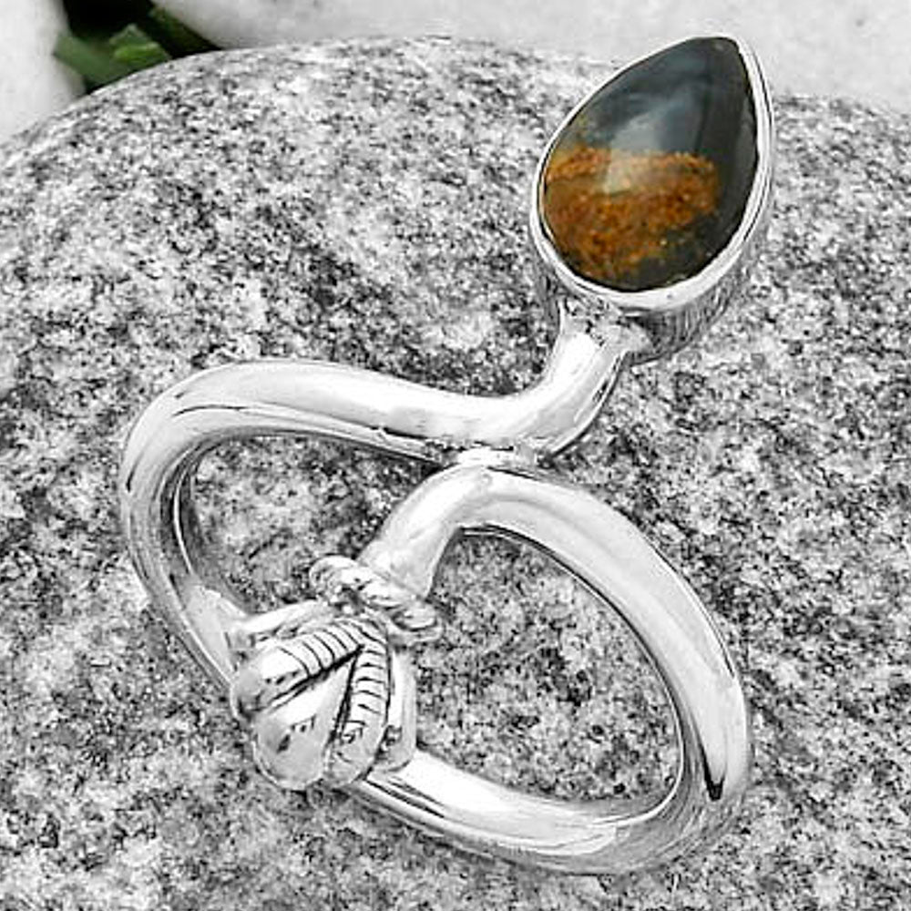 Natural Pietersite - Namibia Ring size-6.5 R-1482 SDR175079