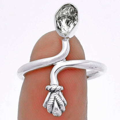 Natural Herkimer Diamond - USA Ring size-7.5 R-1482 SDR175089