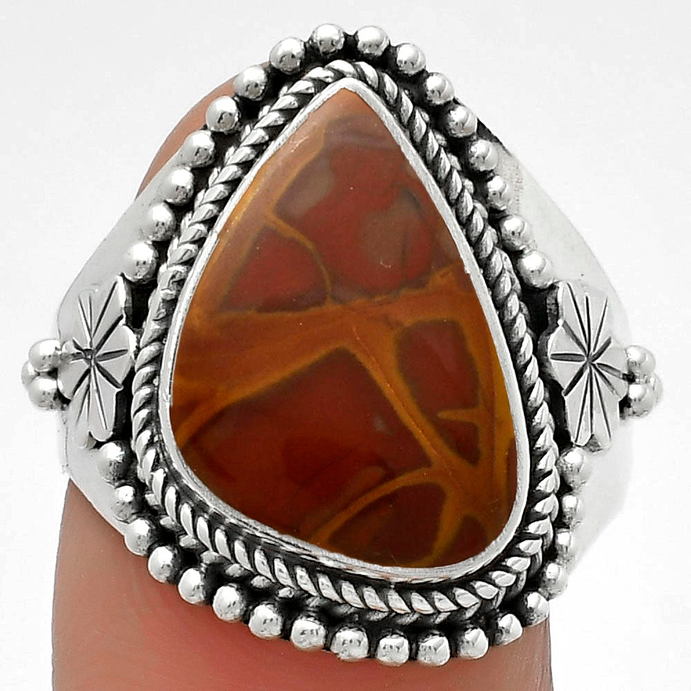 Natural Noreena Jasper Ring size-9 R-1424 SDR175365