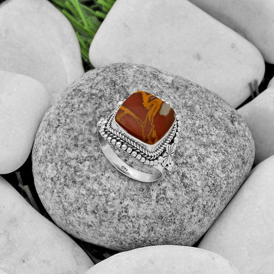 Natural Noreena Jasper Ring size-8.5 R-1424 SDR175377