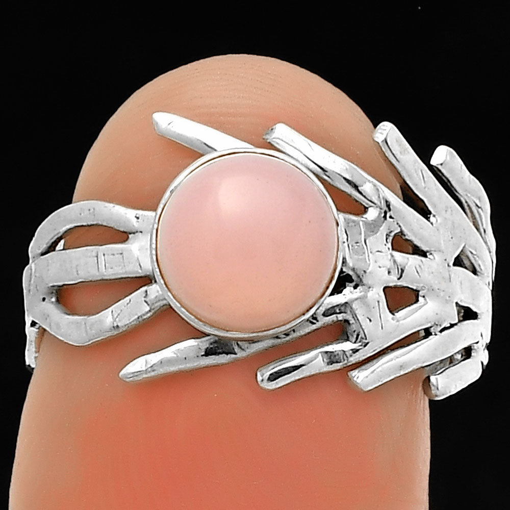 Natural Pink Opal - Australia Ring size-7 R-1401 SDR175447