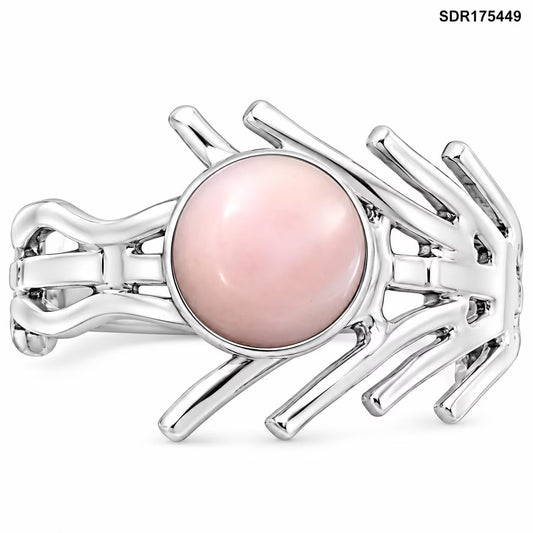 Natural Pink Opal - Australia Ring size-8 R-1401 SDR175449