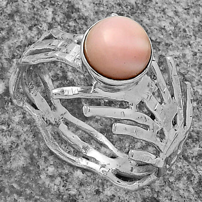 Natural Pink Opal - Australia Ring size-8 R-1401 SDR175449