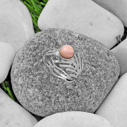 Natural Pink Opal - Australia Ring size-8 R-1401 SDR175449