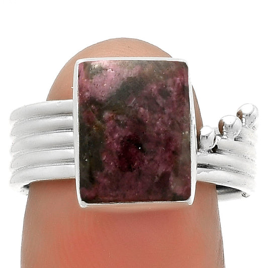 Natural Tourmaline Quartz Ring size-8.5 R-1492 SDR175549