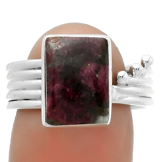Natural Tourmaline Quartz Ring size-8 R-1492 SDR175577