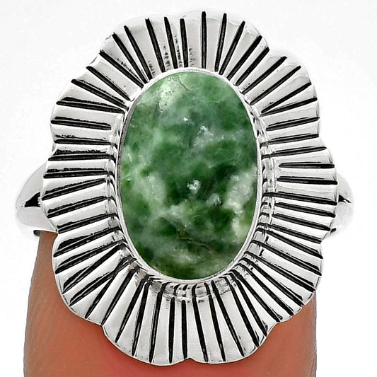 Natural Dioptase Ring size-8 R-1086 SDR175613