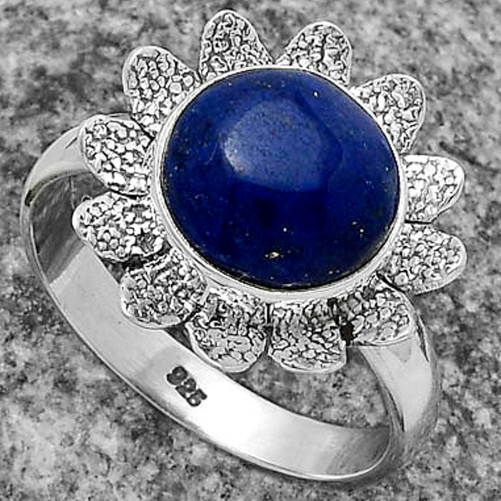 Natural Lapis - Afghanistan Ring size-9 R-1241 SDR175738