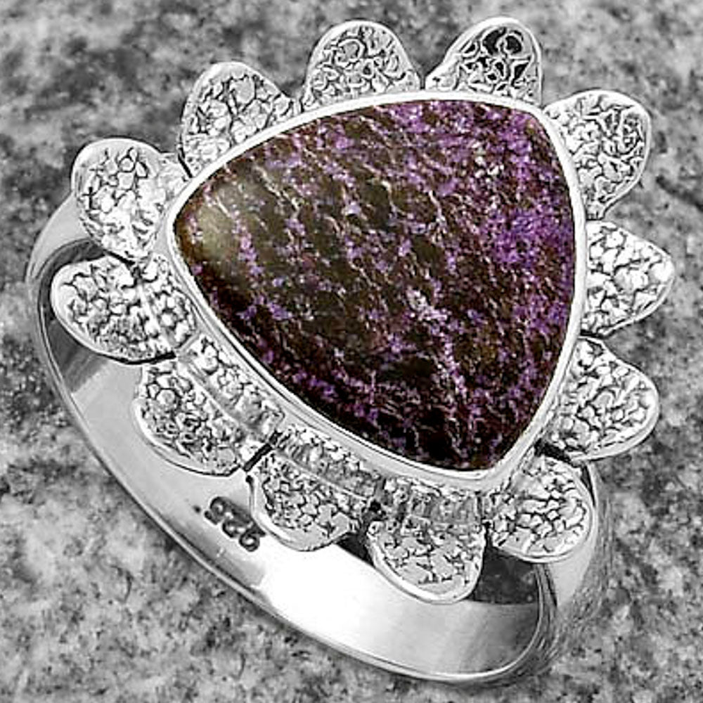 Natural Purpurite - South Africa Ring size-8 R-1241 SDR175753