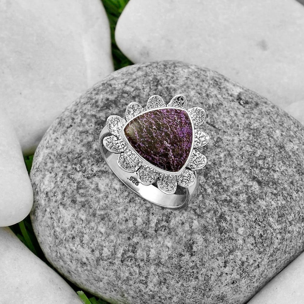 Natural Purpurite - South Africa Ring size-8 R-1241 SDR175753