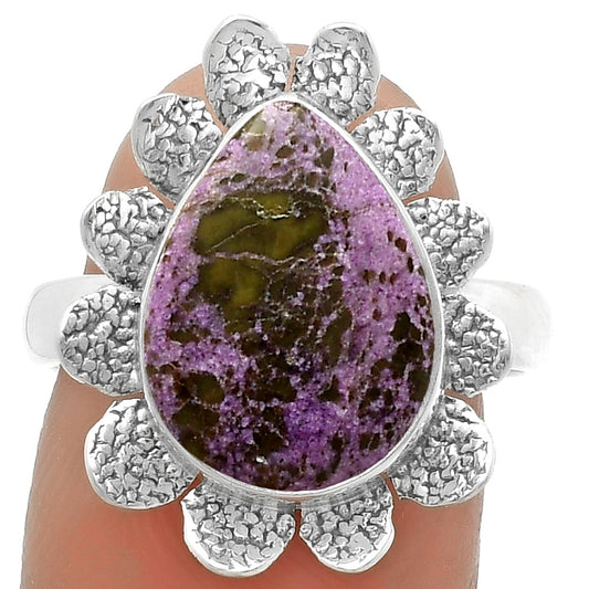 Natural Purpurite - South Africa Ring size-8 R-1241 SDR175755