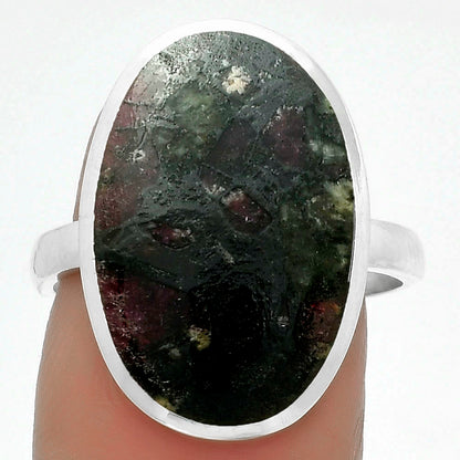 Natural Russian Eudialyte Ring size-8.5 R-1004 SDR175922