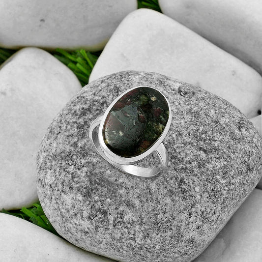 Natural Russian Eudialyte Ring size-8.5 R-1004 SDR175922