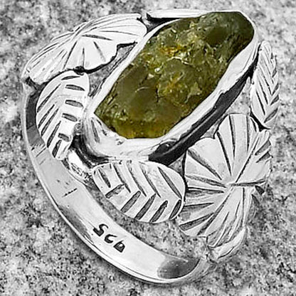 Southwest Design - Rare Kornerupine Rough Ring size-7 R-1352 SDR176215