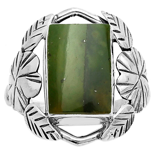 Southwest Design Chrome Chalcedony Ring size-8.5 R-1352 SDR176256