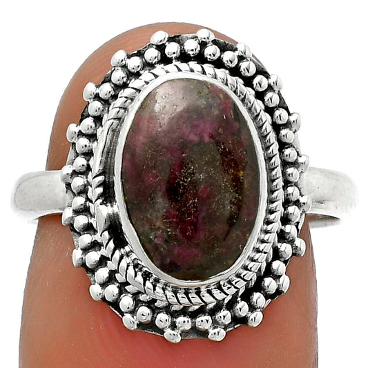 Natural Tourmaline Quartz Ring size-7.5 R-1332 SDR176666