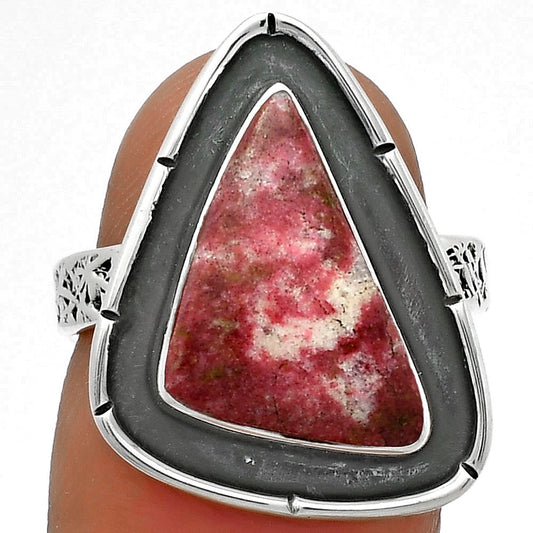 Natural Pink Thulite - Norway Ring size-6.5 R-1688 SDR176684