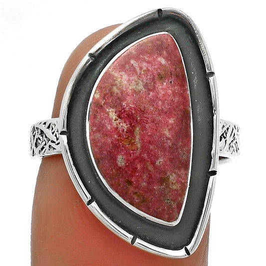 Natural Pink Thulite - Norway Ring size-8 R-1688 SDR176692