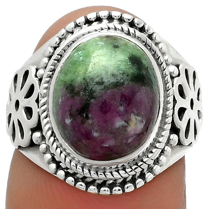 Natural Ruby-Zoisite - Africa Ring size-6 R-1541 SDR176767
