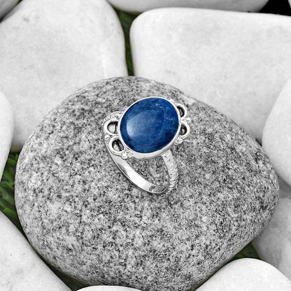 Blue Fire Labradorite - Madagascar Ring size-8 R-1103 SDR176831