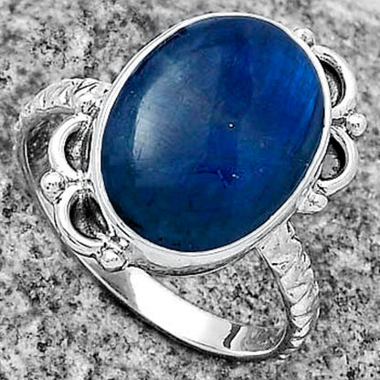 Blue Fire Labradorite - Madagascar Ring size-8 R-1103 SDR176839